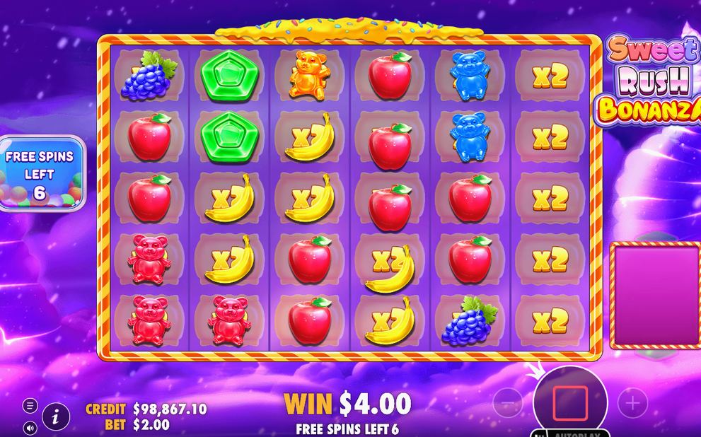 Scatter count that starts the free spins round